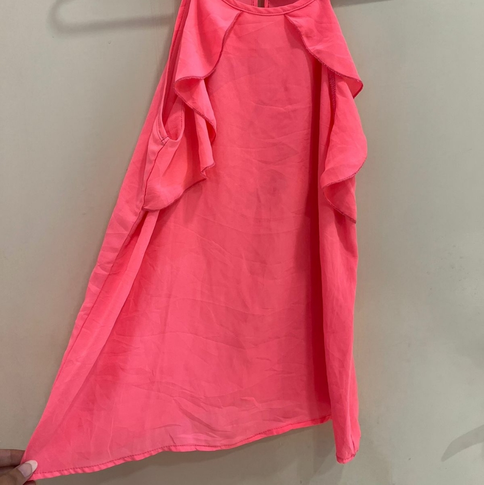 Neon pink halter neck top - Picture 15 of 15